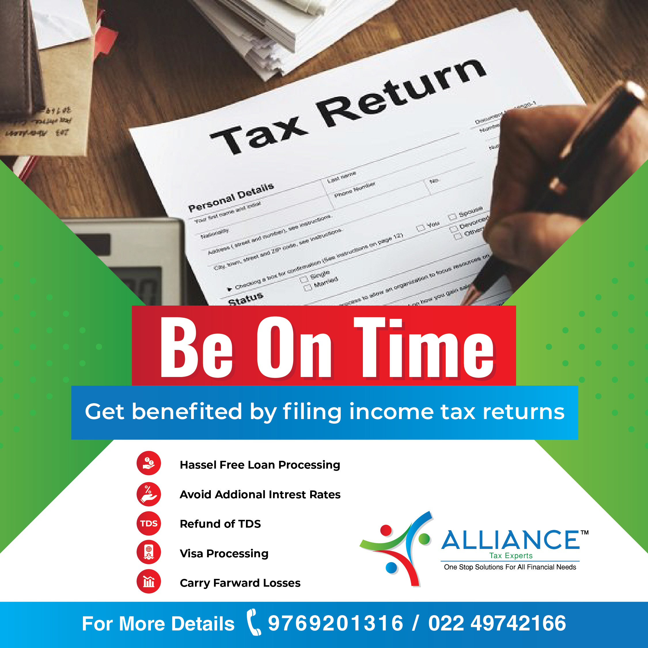 Alliance Tax Experts | Unlock the Benefits of Filing Income Tax Returns